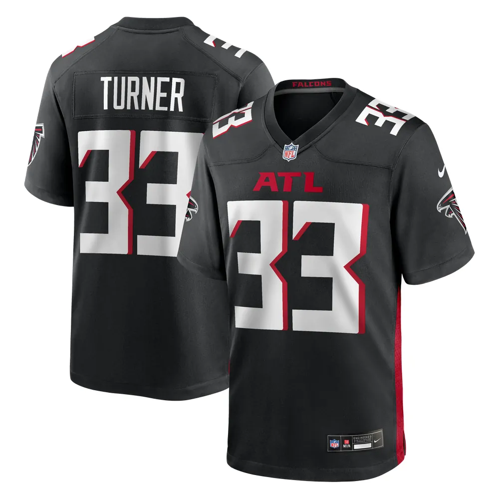 Michael Turner Atlanta Falcons Nike Game Retired Player Jersey - Black