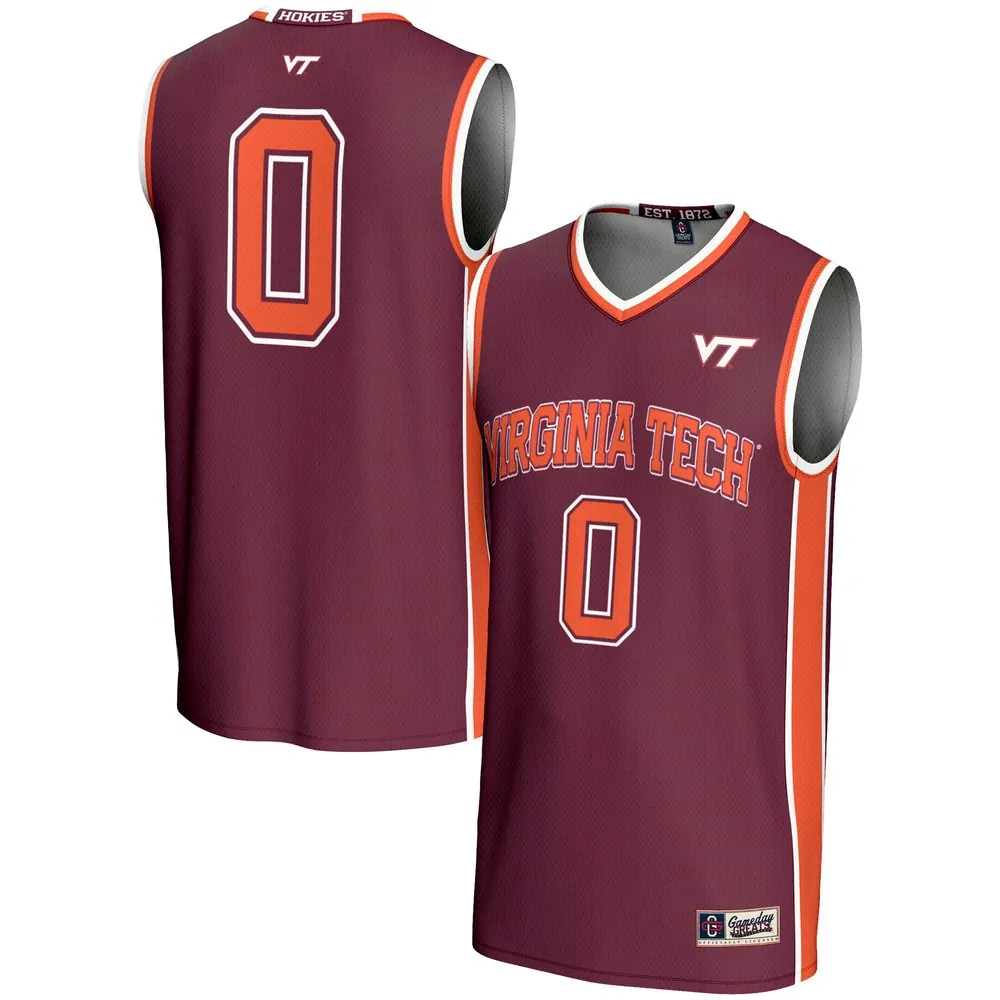 #0 Virginia Tech Hokies GameDay Greats Unisex Lightweight Basketball Jersey - Maroon