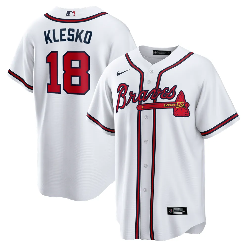 Ryan Klesko Atlanta Braves Nike Home Retired Player Replica Jersey - White