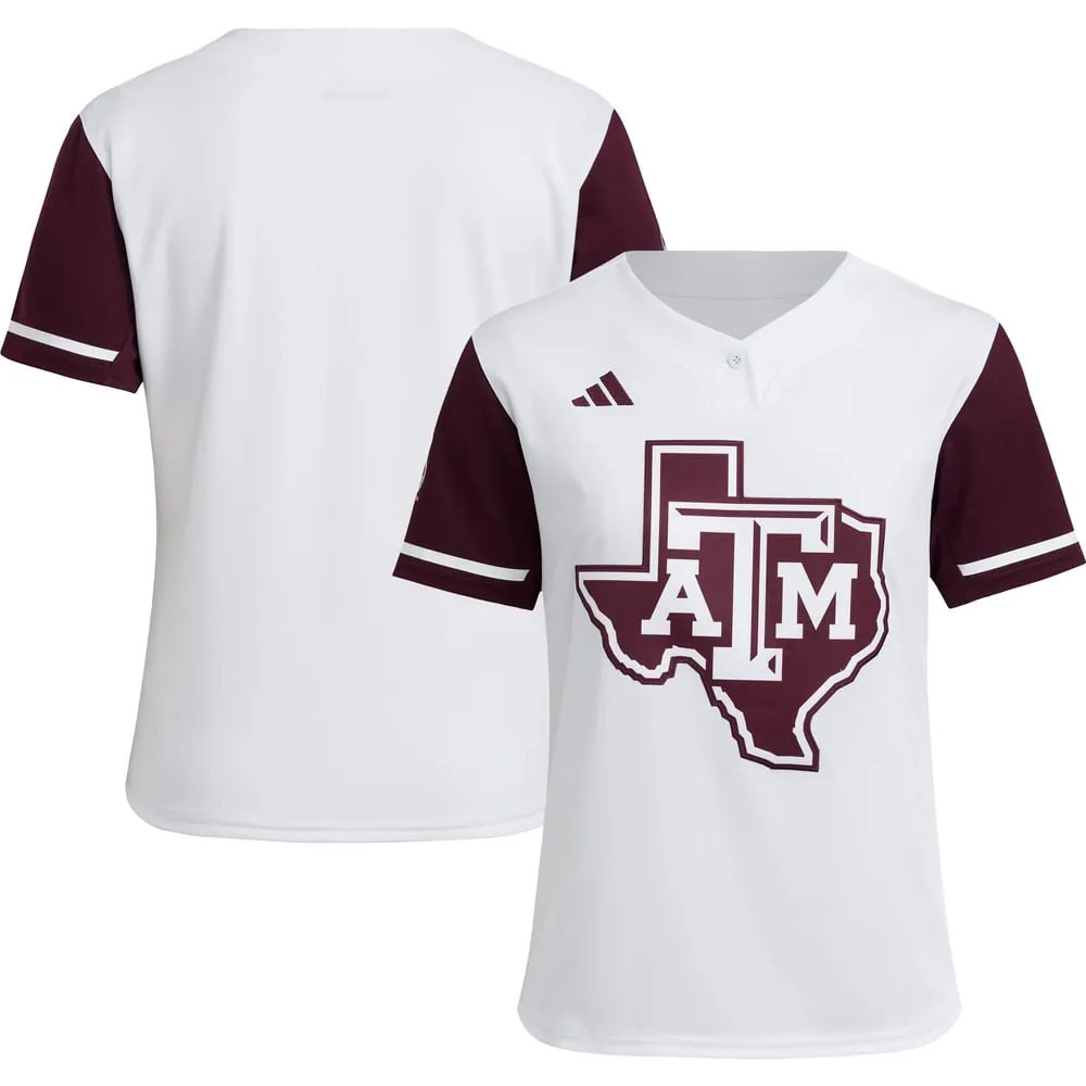 Texas A&M Aggies adidas Women's Replica Softball Jersey - Maroon