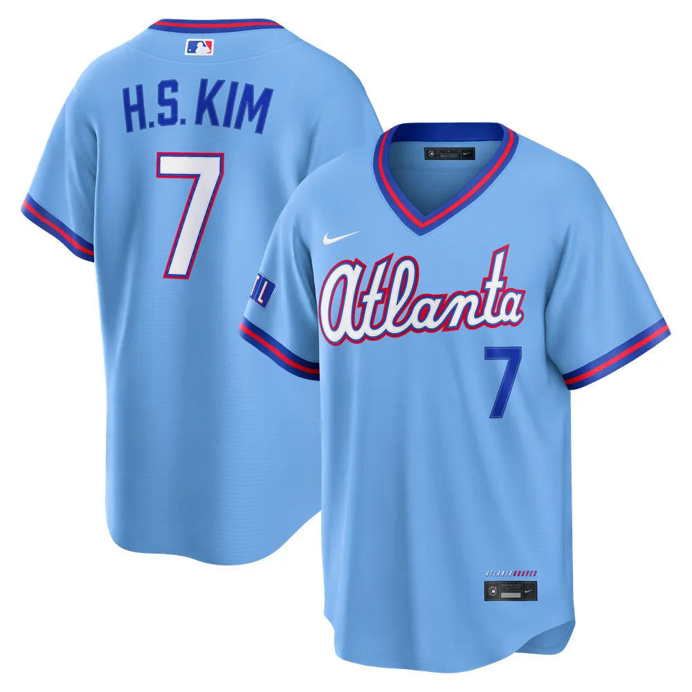 Ha-Seong Kim Atlanta Braves Nike 2026 City Connect Stadium Jersey - Powder Blue
