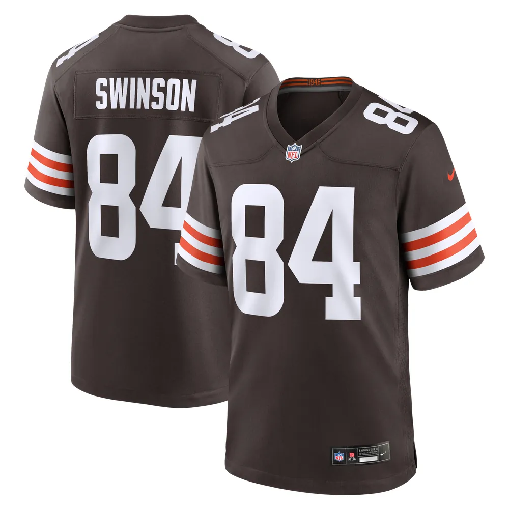 Messiah Swinson Cleveland Browns Nike Team Game Jersey - Brown