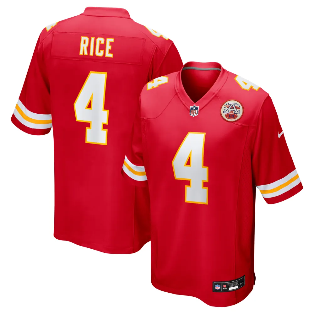 Rashee Rice Kansas City Chiefs Nike  Game Jersey -  Red