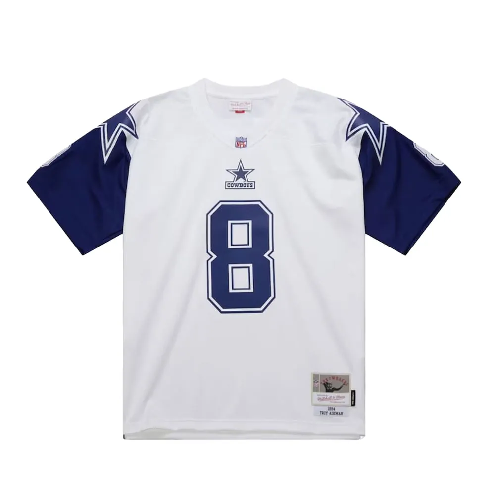 Troy Aikman Dallas Cowboys Mitchell & Ness 1994 Alternate Legacy Replica Jersey - White