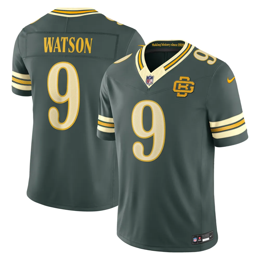 Christian Watson Green Bay Packers Nike 2026 Rivalries Collection Stitched Limited Jersey - Green