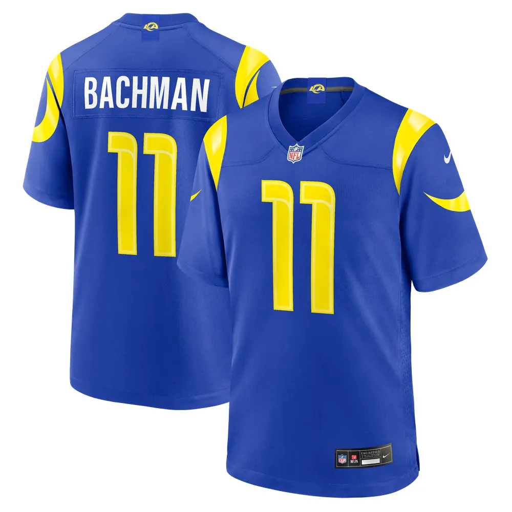 Alex Bachman Los Angeles Rams Nike Team Game Jersey - Royal