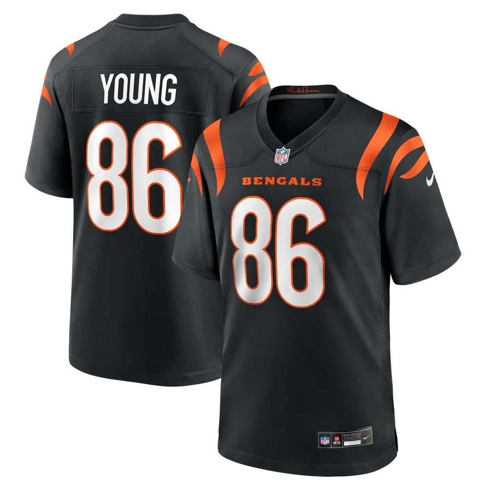 Colbie Young Cincinnati Bengals Nike Team Game Jersey - Black