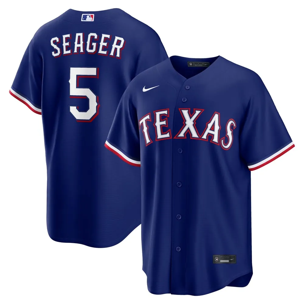 Corey Seager Texas Rangers Nike Alternate 2 Replica Jersey - Royal