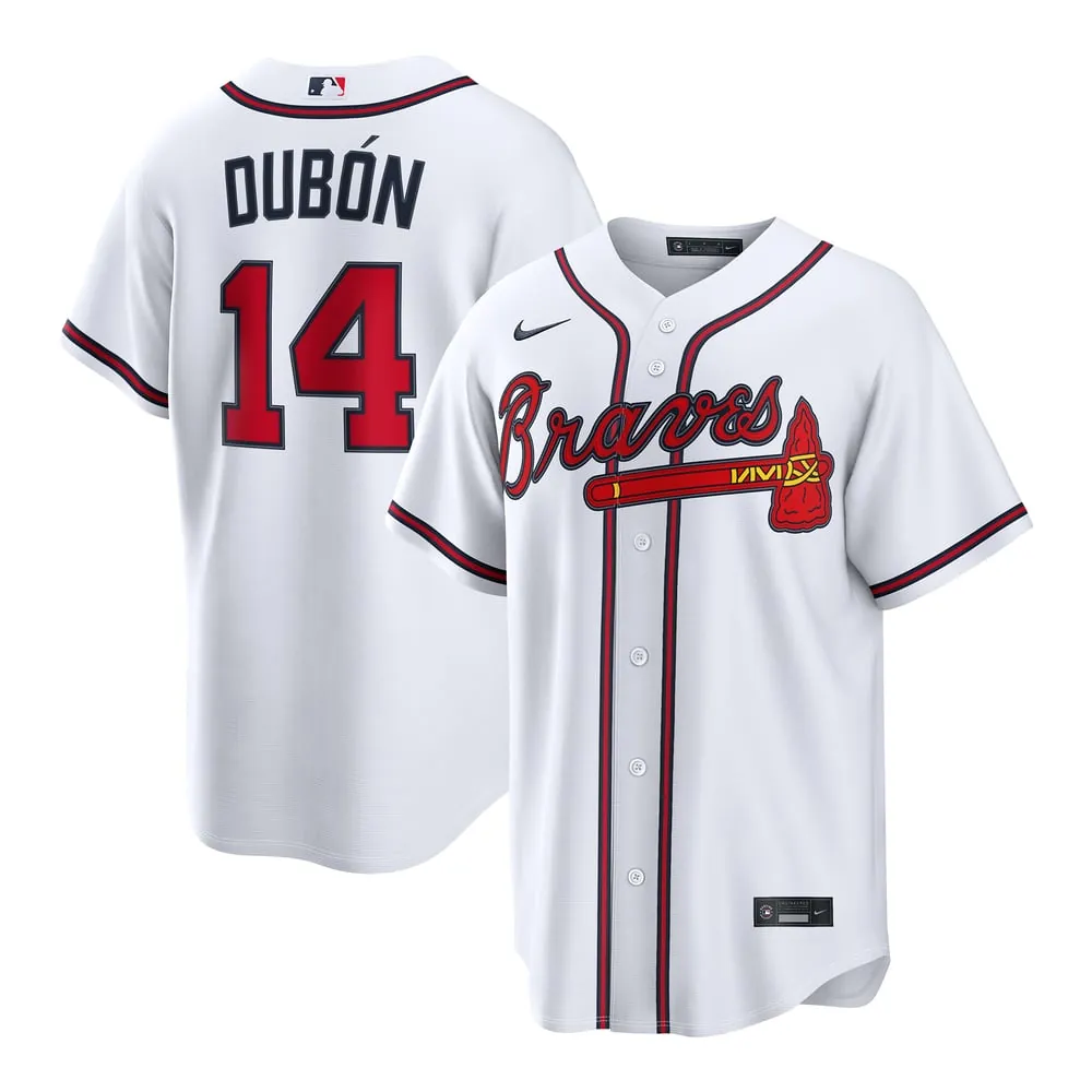 Mauricio Dubón Atlanta Braves Nike Home Replica Jersey - White