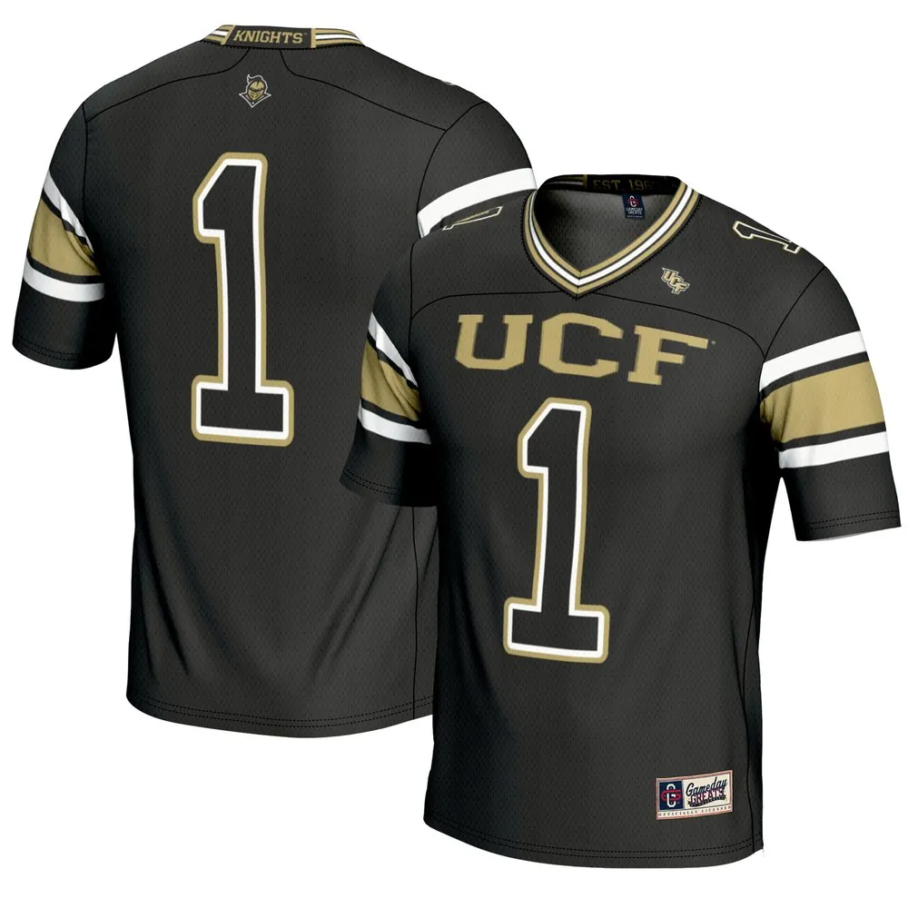 #1 UCF Knights GameDay Greats Endzone Football Jersey - Black