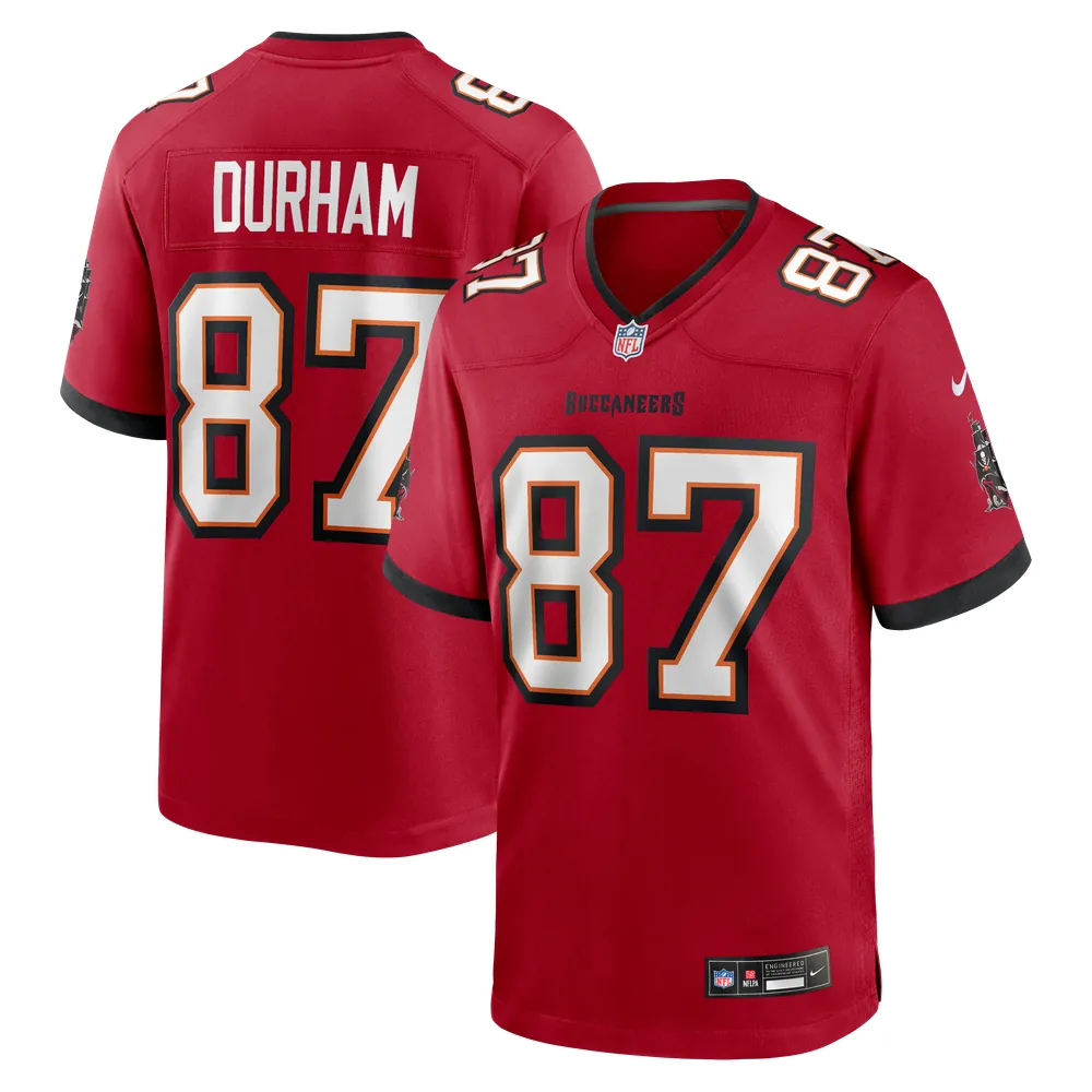Payne Durham Tampa Bay Buccaneers Nike  Game Jersey -  Red