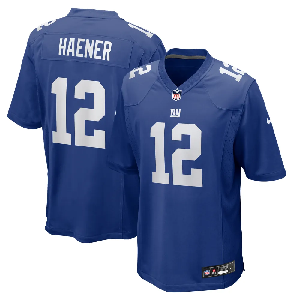 Jake Haener New York Giants Nike Team Game Jersey - Royal