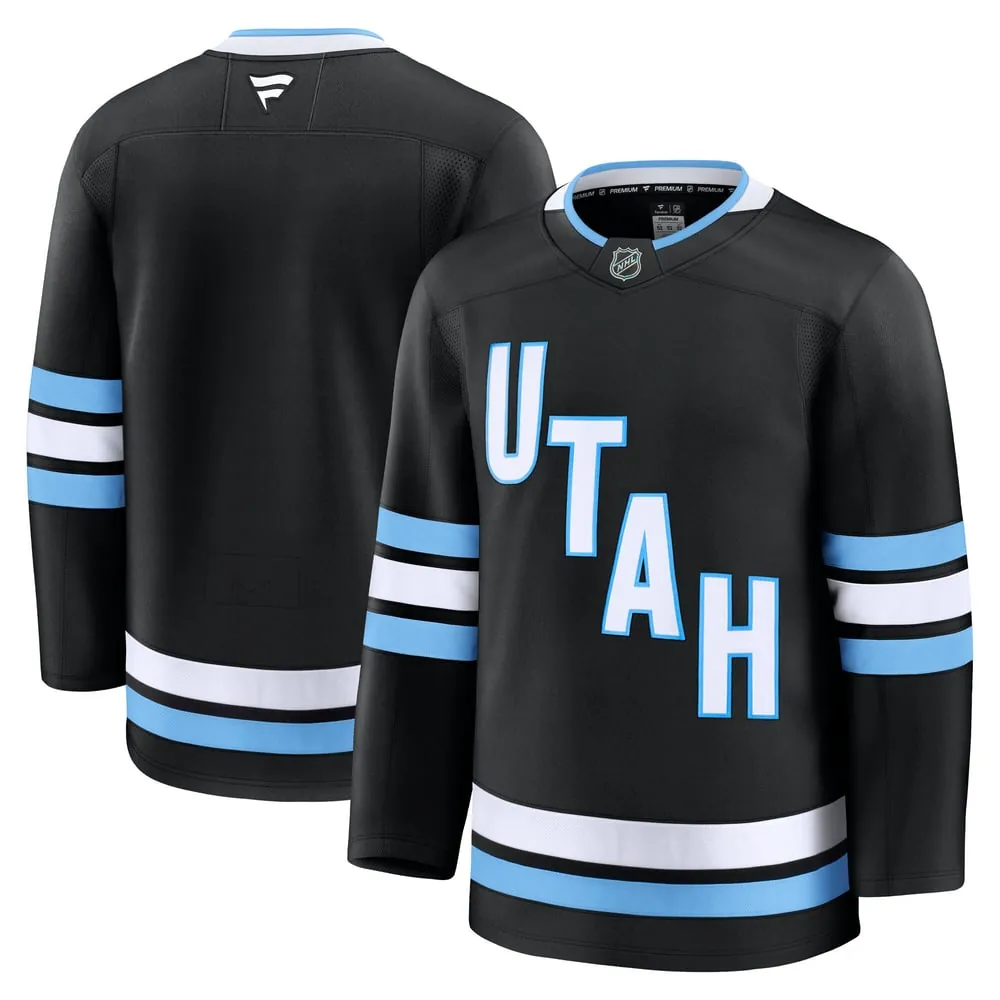 Utah Mammoth Fanatics Home Premium Jersey - Black