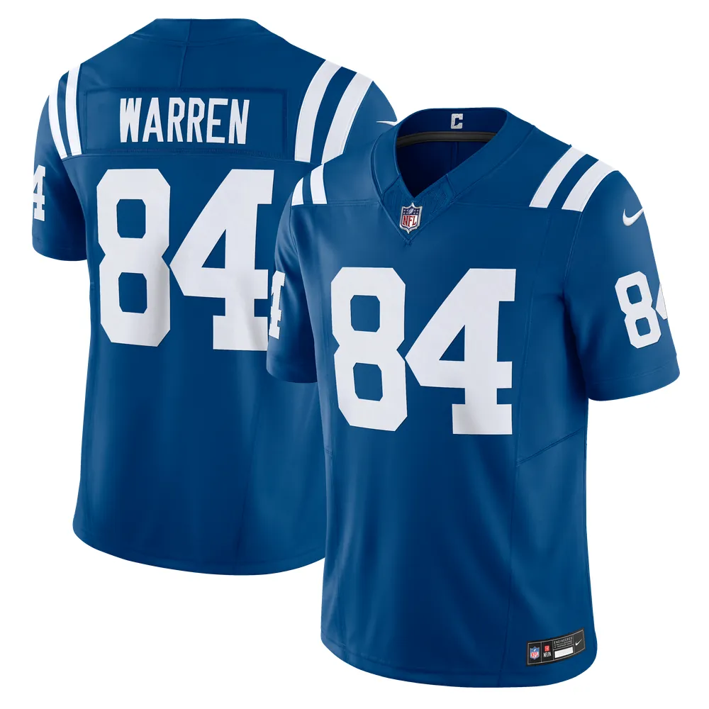 Tyler Warren Indianapolis Colts Nike Team Vapor F.U.S.E. Limited Jersey - Royal