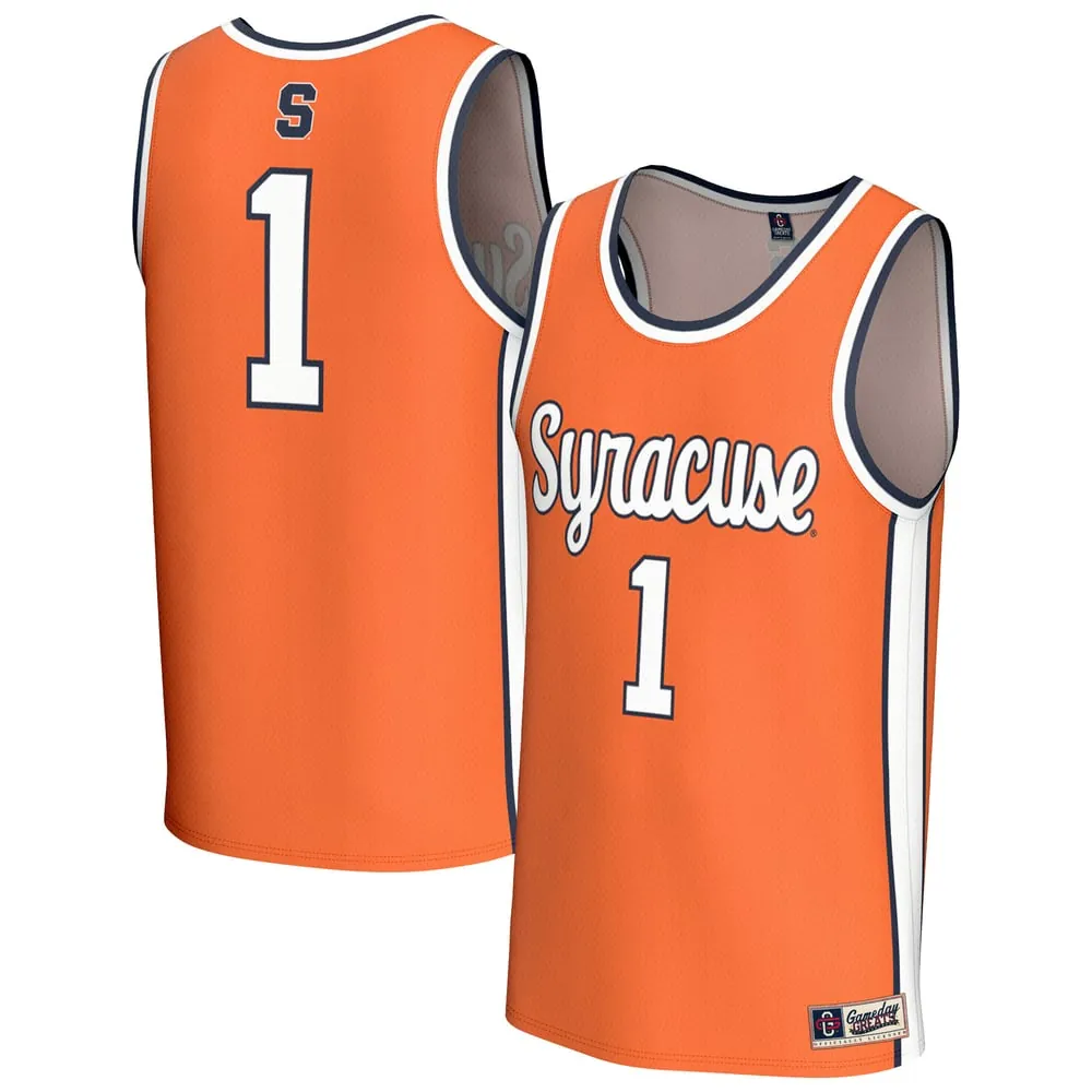 Syracuse Orange GameDay Greats Unisex Lightweight Collegiate Basketball Fashion Jersey - Orange