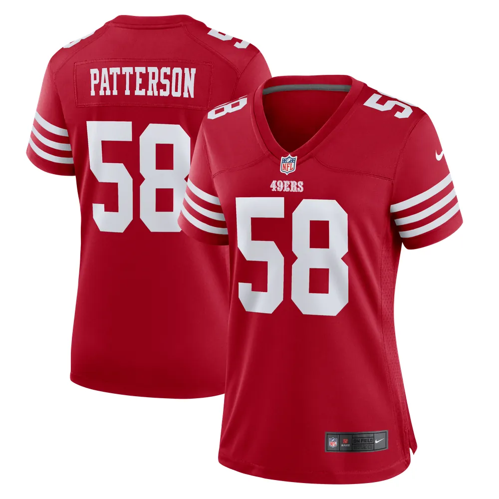 Jarrett Patterson San Francisco 49ers Nike Women's Team Game Jersey - Scarlet