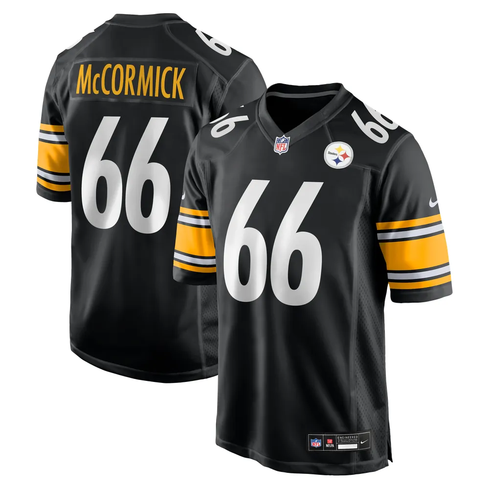 Mason McCormick Pittsburgh Steelers Nike  Game Jersey -  Black