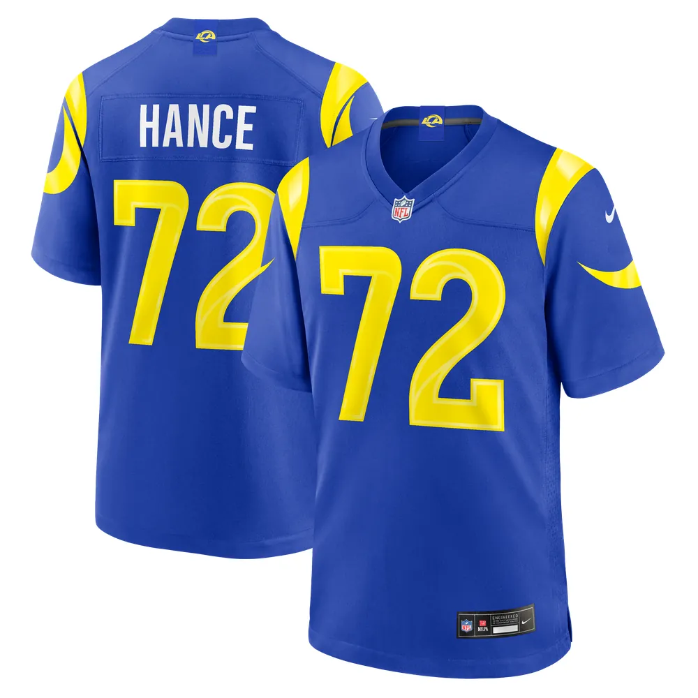 Blake Hance Los Angeles Rams Nike Team Game Jersey - Royal