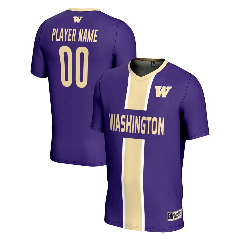 Washington Huskies GameDay Greats Unisex Pick-A-Player NIL Lightweight Soccer Jersey - Purple