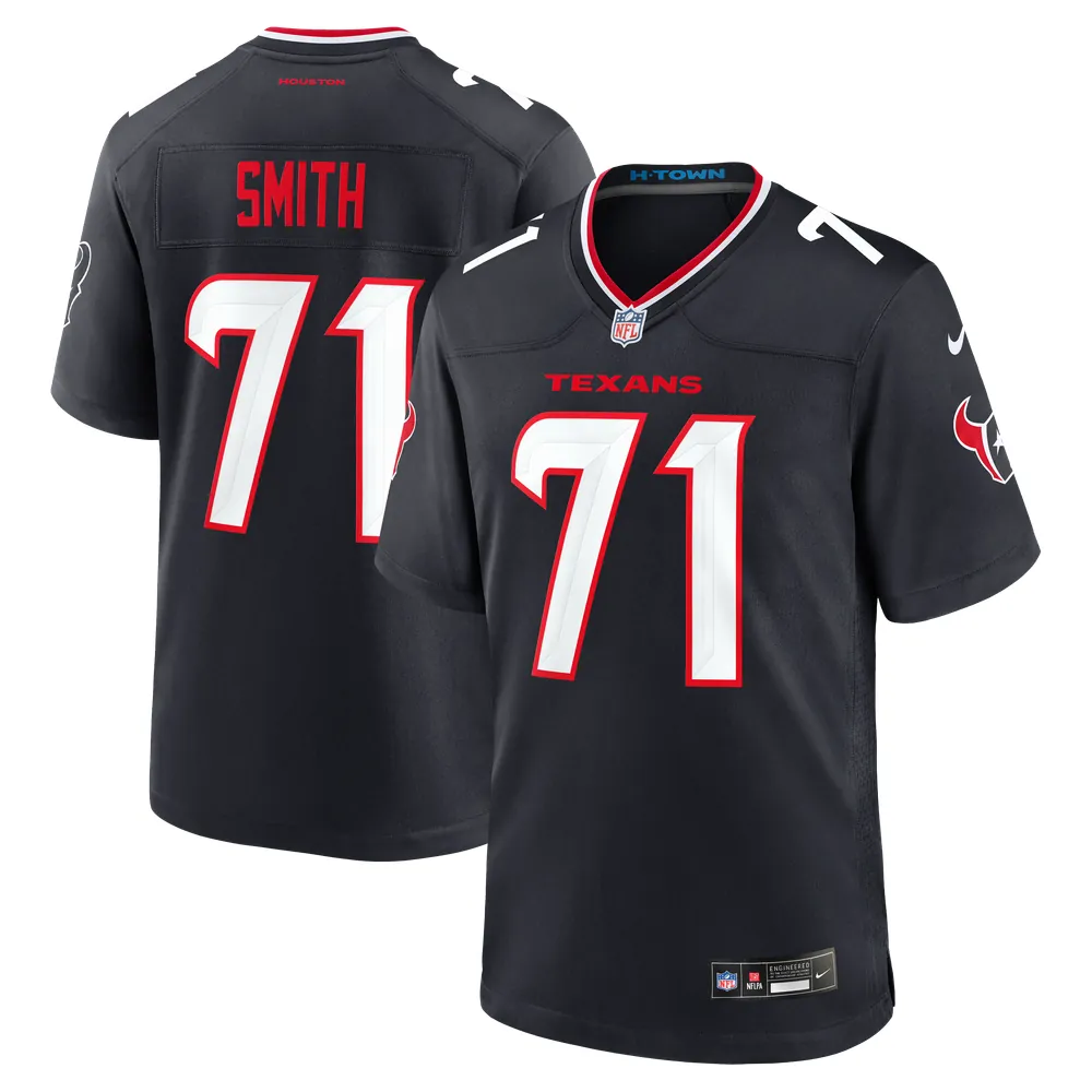 Braden Smith Houston Texans Nike Team Game Jersey -  Navy