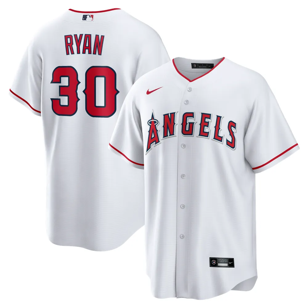 Nolan Ryan Los Angeles Angels Nike Home Retired Player Replica Jersey - White