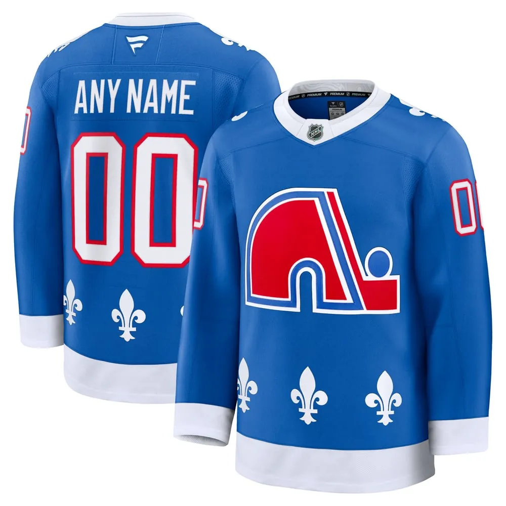 Colorado Avalanche Fanatics Alternate Premium Custom Jersey - Navy