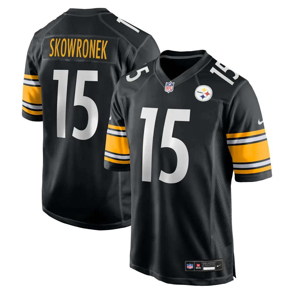 Ben Skowronek Pittsburgh Steelers Nike Team Game Jersey -  Black