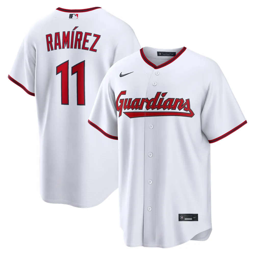 José Ramírez Cleveland Guardians Nike Home Replica Jersey - White