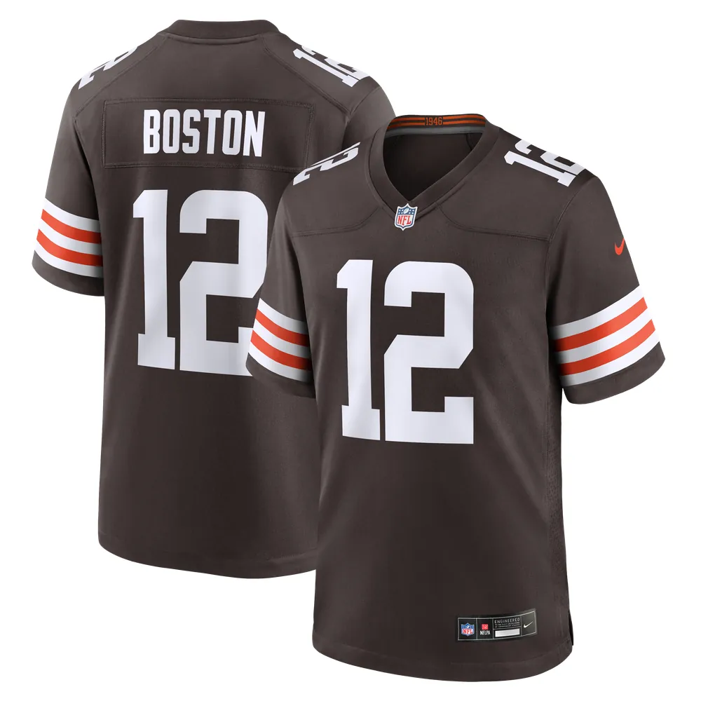 Denzel Boston Cleveland Browns Nike Game Jersey - Brown