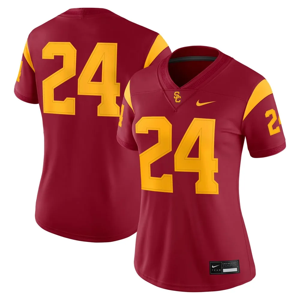 #24 USC Trojans Nike Women's Game Jersey - Cardinal