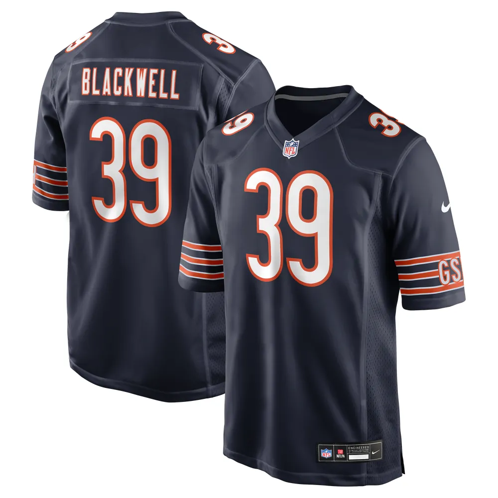 Josh Blackwell Chicago Bears Nike Game Player Jersey - Navy
