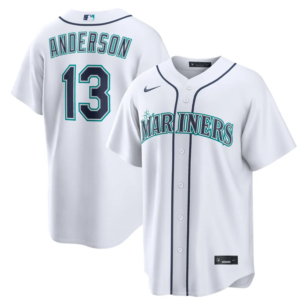 Kade Anderson Seattle Mariners Nike Home Replica Jersey - White