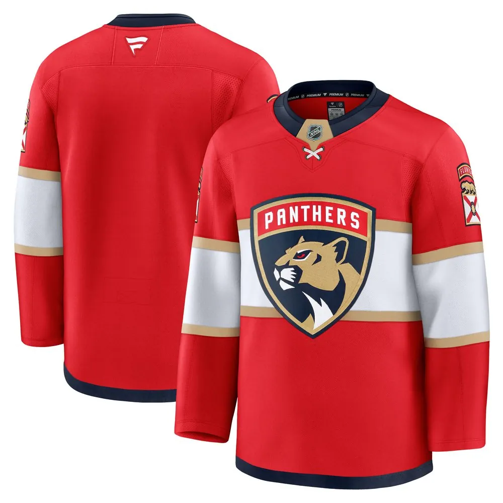 Florida Panthers Fanatics Home Premium Jersey - Red