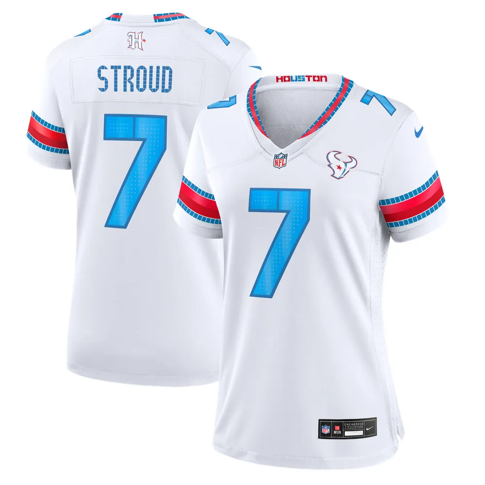 C.J. Stroud Houston Texans Nike Women's 2026 Rivalries Collection Game Jersey - White