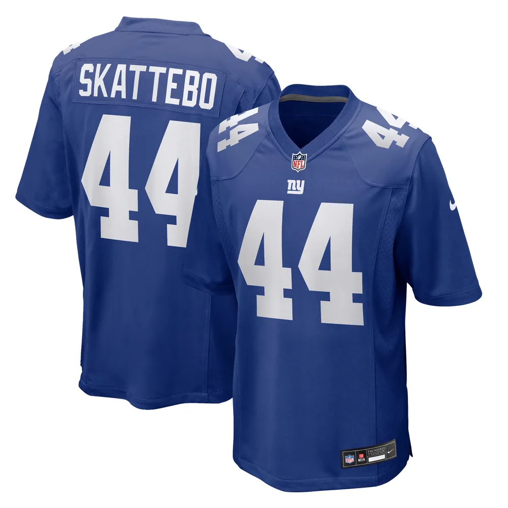 Cam Skattebo New York Giants Nike Team Game Player Jersey - Royal