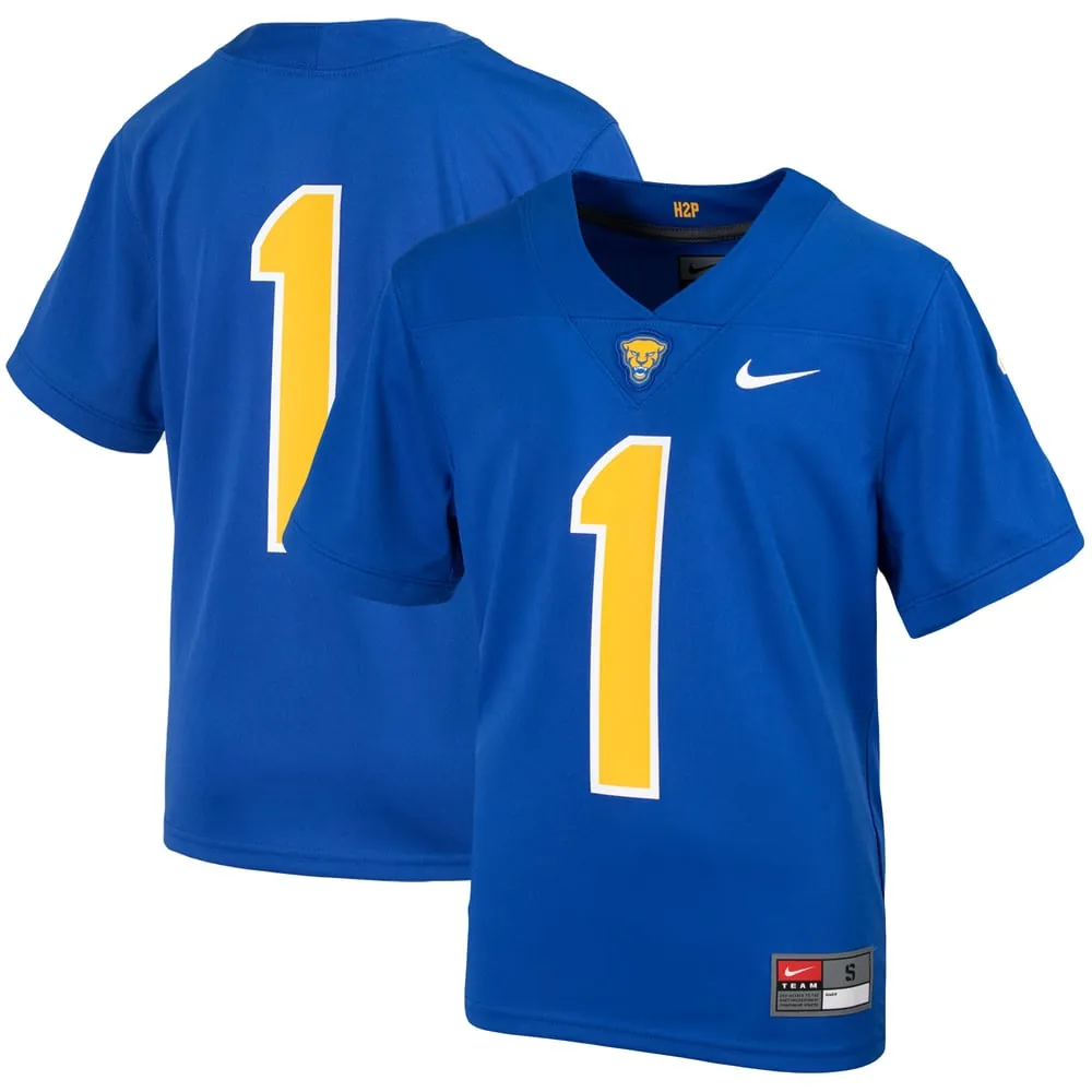 #1 Pitt Panthers Nike Youth Untouchable Football Jersey - Royal