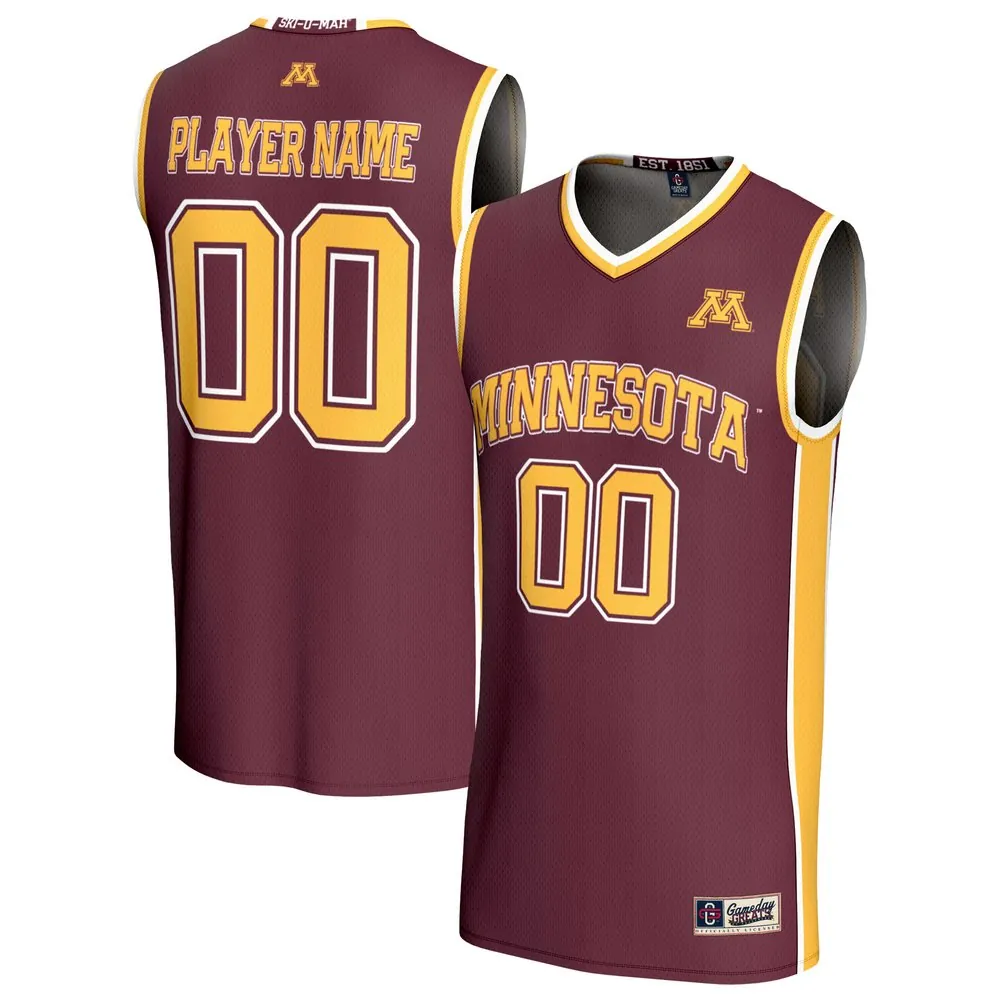 Minnesota Golden Gophers GameDay Greats Unisex Lightweight Collegiate Men's Basketball NIL Pick-A-Player Fashion Jersey - Maroon