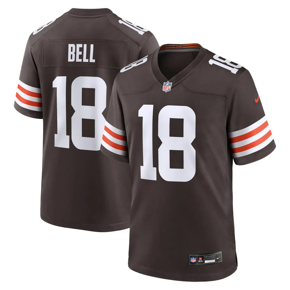 David Bell Cleveland Browns Nike Game Jersey - Brown