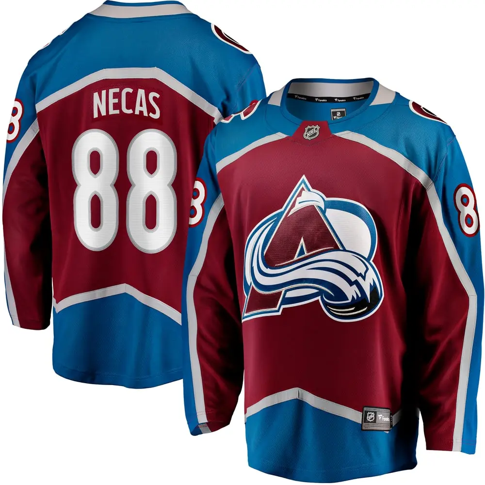 Martin Necas Colorado Avalanche Fanatics  Breakaway Player Jersey - Burgundy