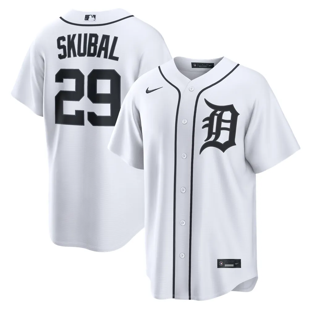 Tarik Skubal Detroit Tigers Nike Home Replica Jersey - White