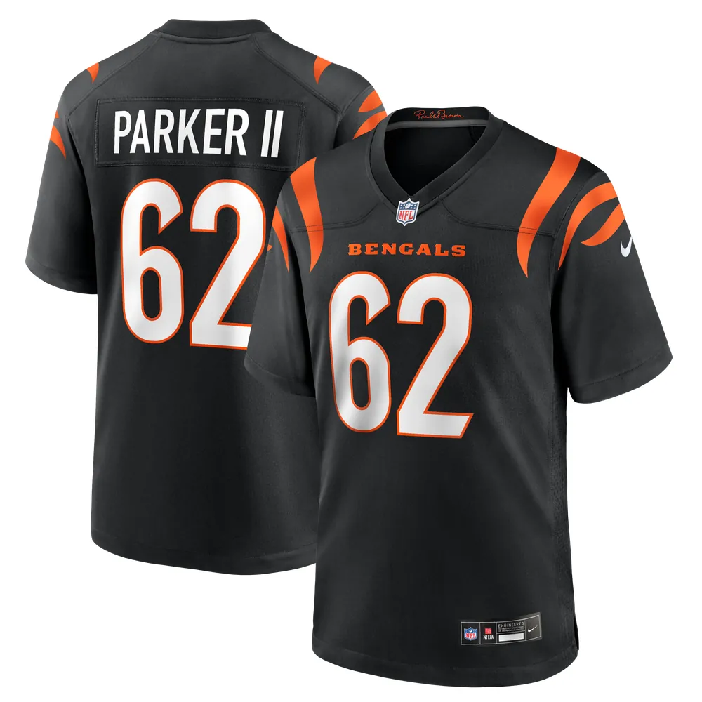 Brian Parker II Cincinnati Bengals Nike Team Game Jersey - Black