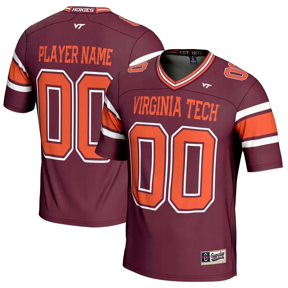 Virginia Tech Hokies GameDay Greats NIL Pick-A-Player Football Jersey - Maroon