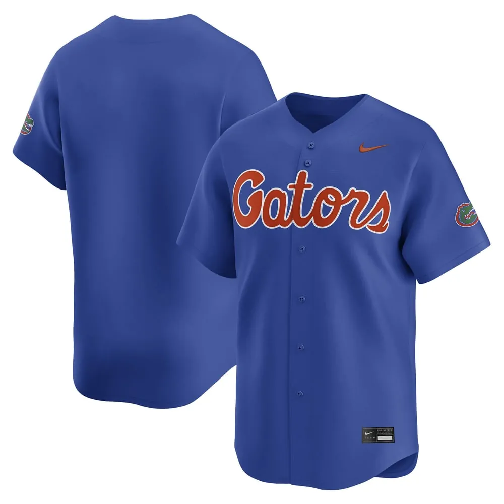 Florida Gators Nike Baseball Limited Jersey - Royal