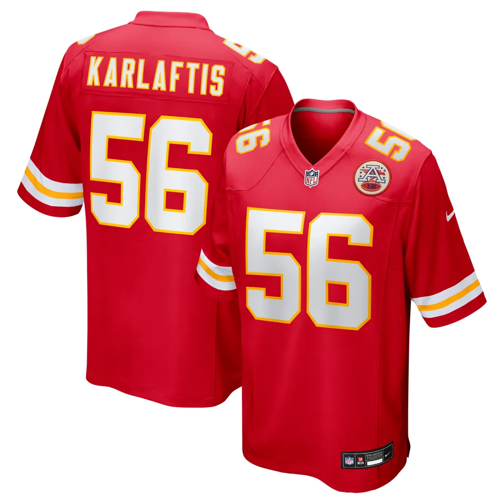 George Karlaftis Kansas City Chiefs Nike Player Game Jersey - Red
