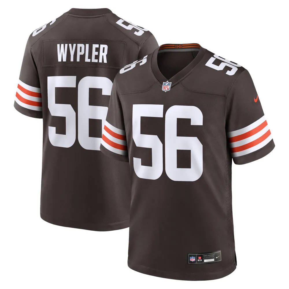 Luke Wypler Cleveland Browns Nike Team Game Jersey -  Brown
