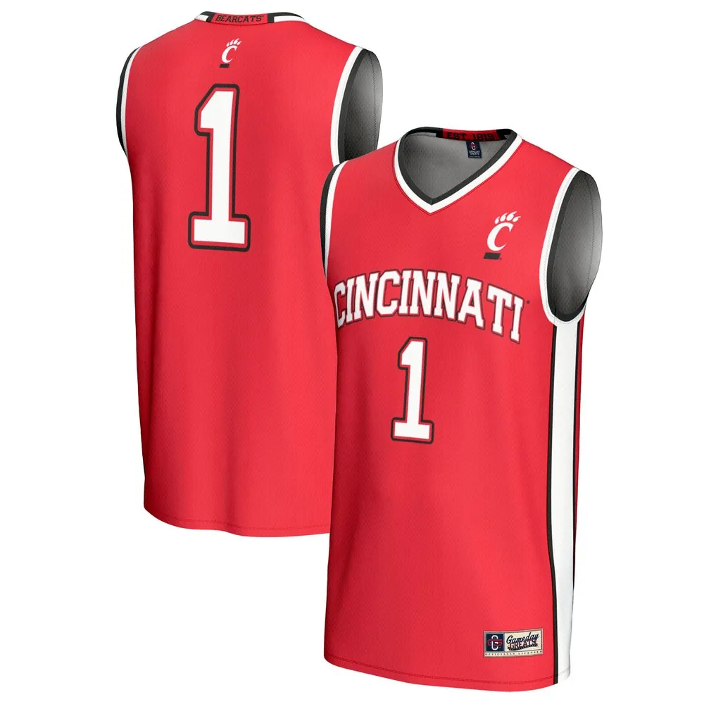 #1 Cincinnati Bearcats GameDay Greats Unisex Lightweight Basketball Fashion Jersey - Red