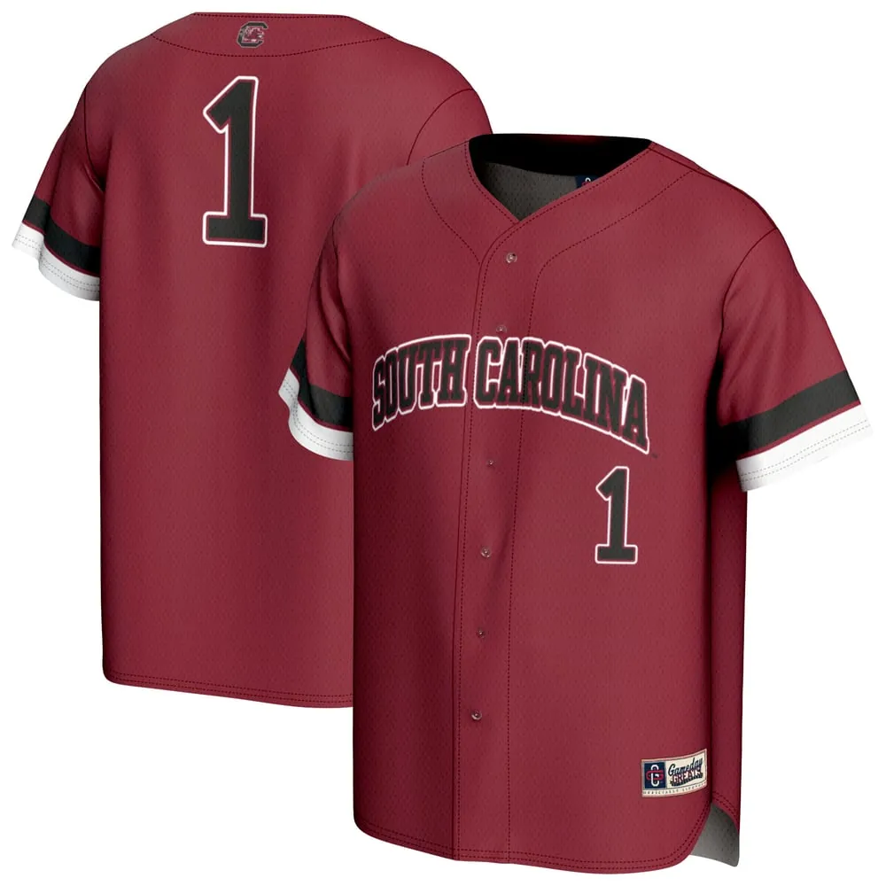 South Carolina Gamecocks GameDay Greats Unisex Pick-A-Player Baseball Fashion Jersey - Garnet