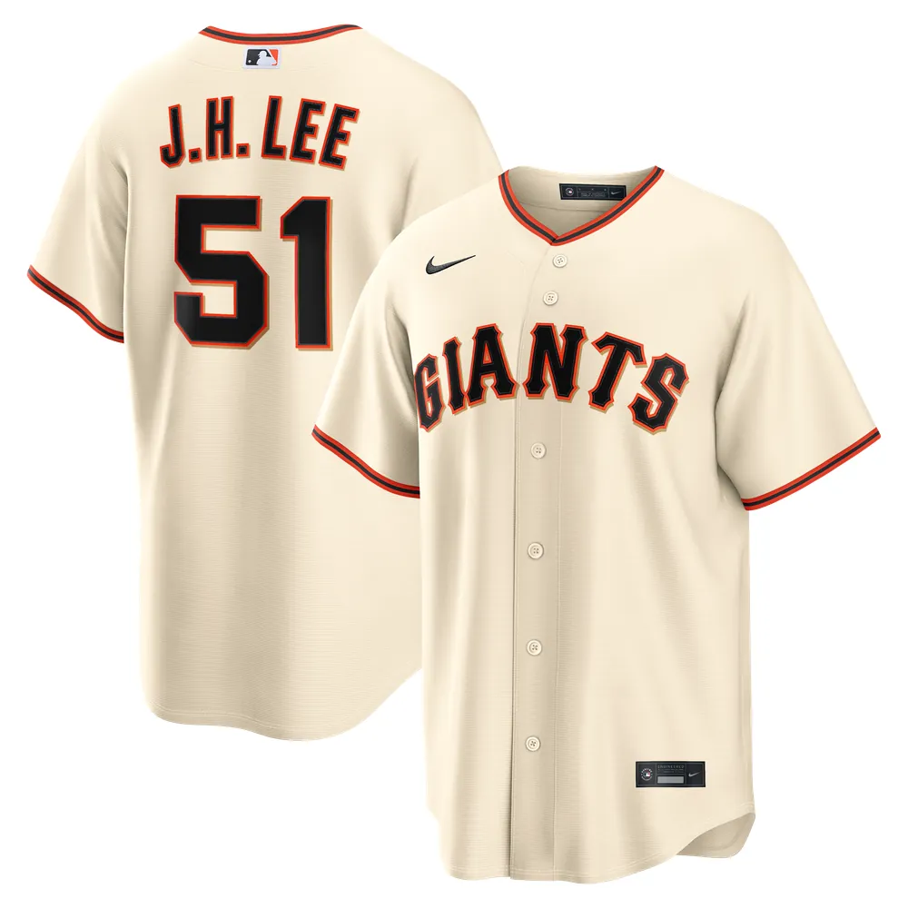Jung Hoo Lee San Francisco Giants Nike Home Replica Jersey - Cream