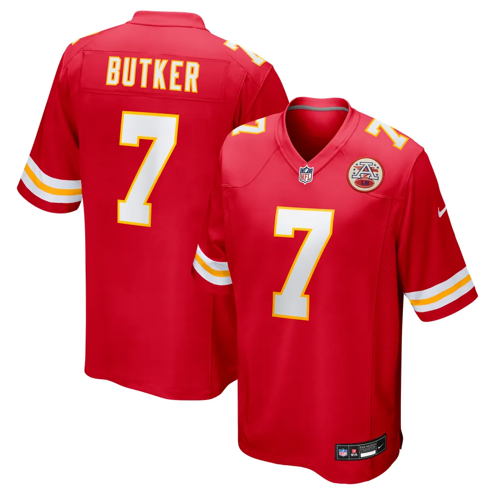 Harrison Butker Kansas City Chiefs Nike Game Jersey - Red