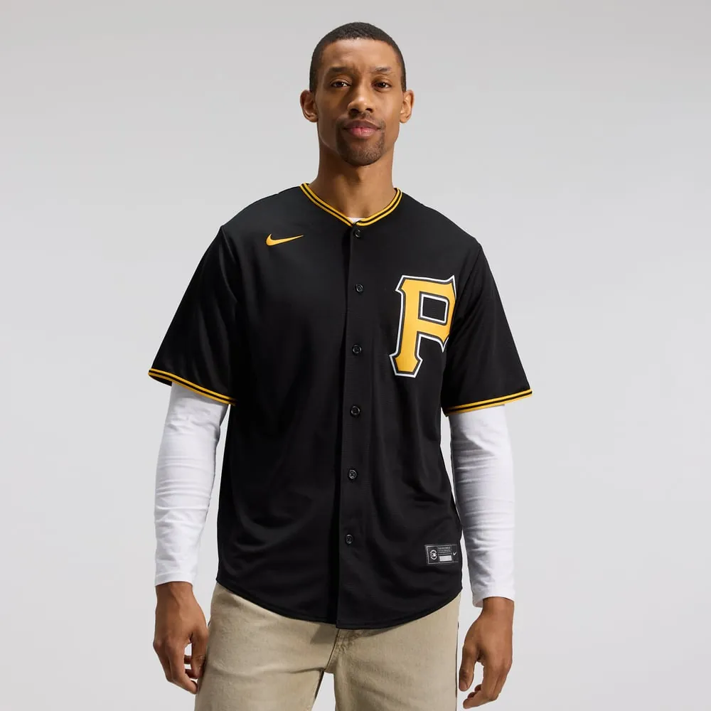 Pittsburgh Pirates Nike Alternate Replica Team Jersey - Black